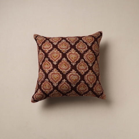 Bagru Hand Block Print Cushion Cover (16 x 16 in) 31