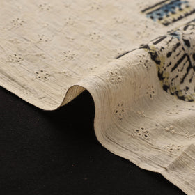 Hakoba Hand Block Ajrakh Print Natural Dyed Cotton Fabric 39