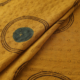Hakoba Hand Block Ajrakh Print Natural Dyed Cotton Fabric 40