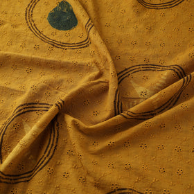Hakoba Hand Block Ajrakh Print Natural Dyed Cotton Fabric 40
