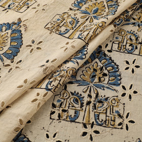 Hakoba Hand Block Ajrakh Print Natural Dyed Cotton Fabric 41