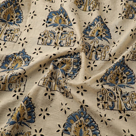 Hakoba Hand Block Ajrakh Print Natural Dyed Cotton Fabric 41