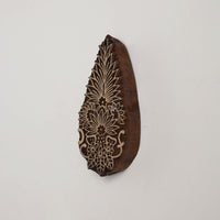 Wall Hanging Hand Carved Sheesham Wood Block (Medium) 75