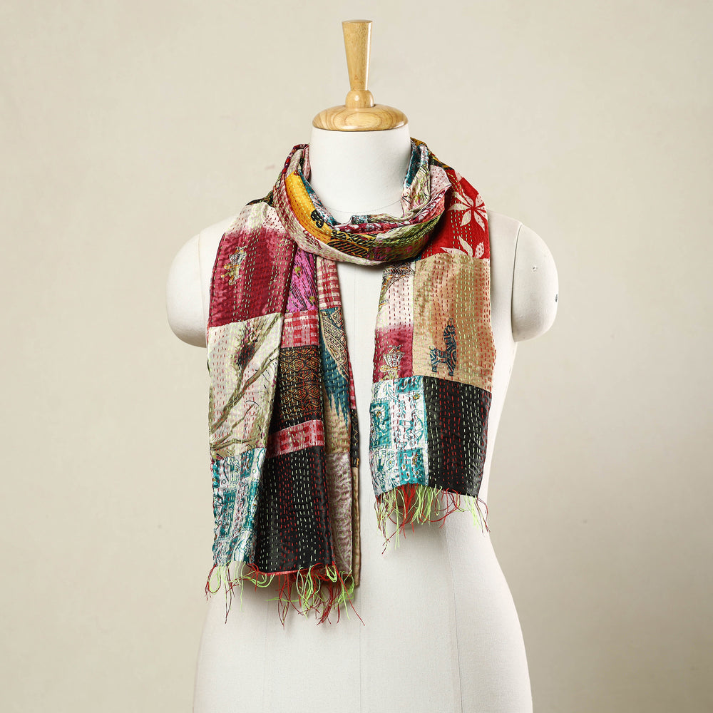 Kantha Stitch Stole