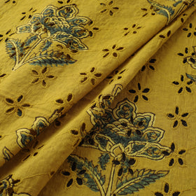 Hakoba Hand Block Ajrakh Print Natural Dyed Cotton Fabric 45