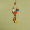  Bishnupur Handpainted Terracotta Wall Hanging 84 