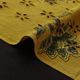 Hakoba Hand Block Ajrakh Print Natural Dyed Cotton Fabric 45