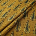 Hakoba Hand Block Ajrakh Print Natural Dyed Cotton Fabric 46