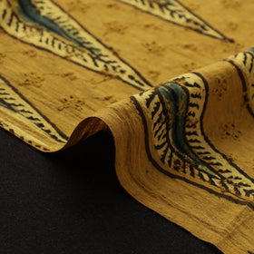 Hakoba Hand Block Ajrakh Print Natural Dyed Cotton Fabric 46
