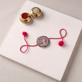 Sis - Reusable Handmade Thread & Beadwork Rakhi with Potli By Jugni 05