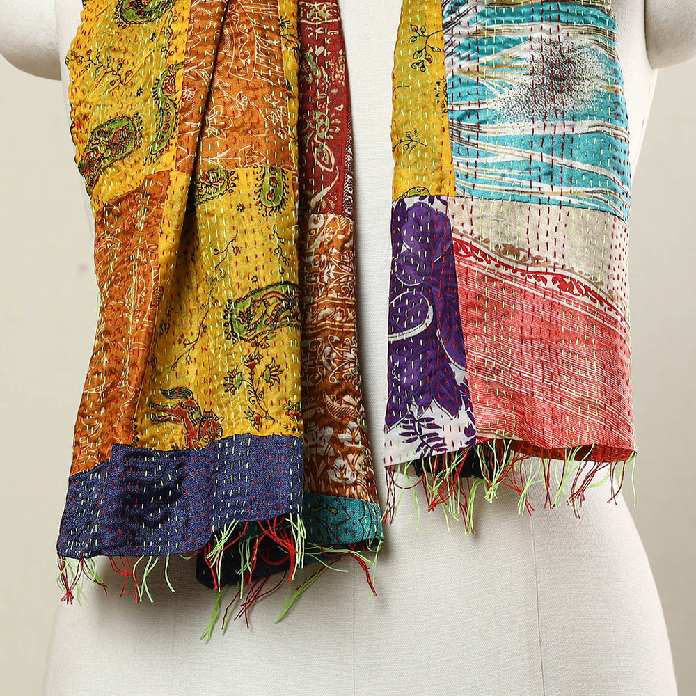 Kantha Stitch Stole