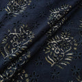 Hakoba Hand Block Ajrakh Print Natural Dyed Cotton Fabric 53