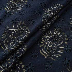 Hakoba Hand Block Ajrakh Print Natural Dyed Cotton Fabric 53