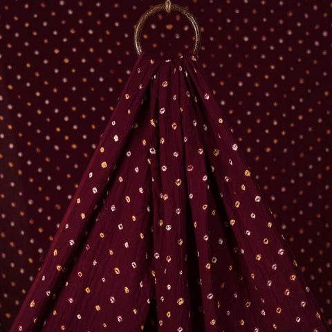 Kutch Bandhani Tie-Dye Cotton Fabric 01