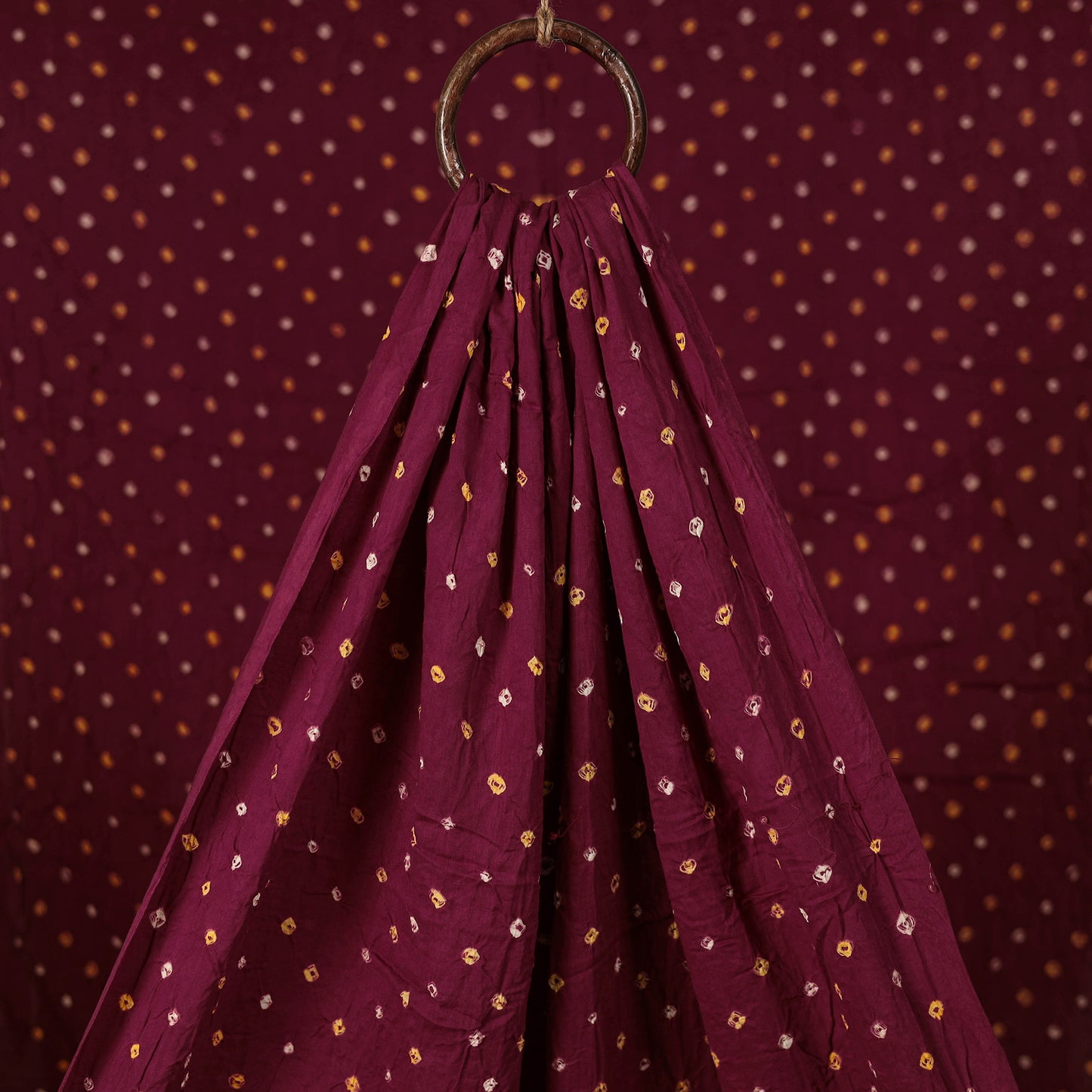 Kutch Bandhani Tie-Dye Cotton Fabric 02