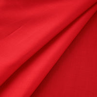 Red - Plain Pure Modal Silk Fabric 05