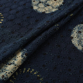 Hakoba Hand Block Ajrakh Print Natural Dyed Cotton Fabric 57