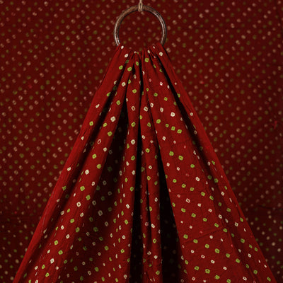 Kutch Bandhani Tie-Dye Cotton Fabric 04