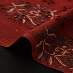 Hakoba Hand Block Ajrakh Print Natural Dyed Cotton Fabric 60