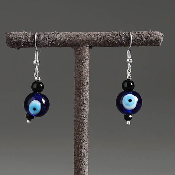 Evil Eye - Handmade Beadwork Earrings 17