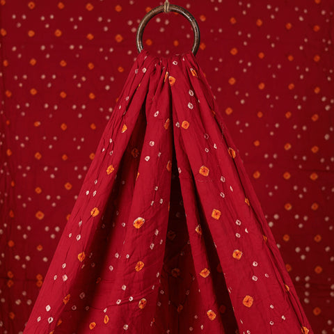 Kutch Bandhani Tie-Dye Cotton Fabric 12