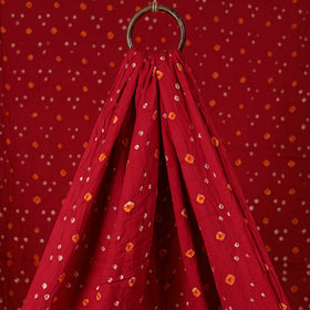 Kutch Bandhani Tie-Dye Cotton Fabric 12