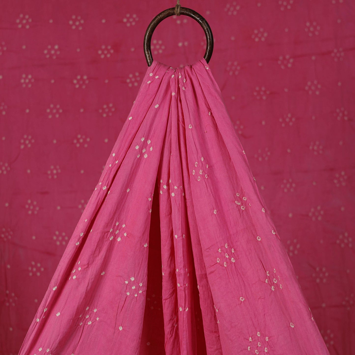 Kutch Bandhani Tie-Dye Cotton Fabric 20