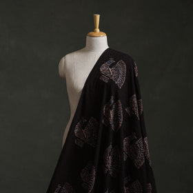 Hakoba Hand Block Ajrakh Print Natural Dyed Cotton Fabric 20