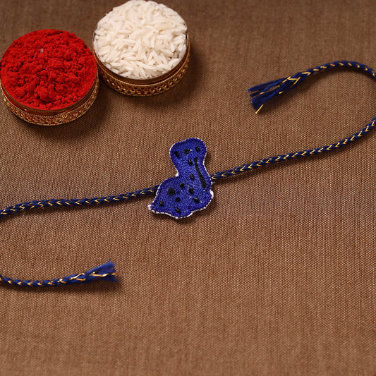Seal - Handmade Thread & Beadwork Kids Rakhi By Jugni