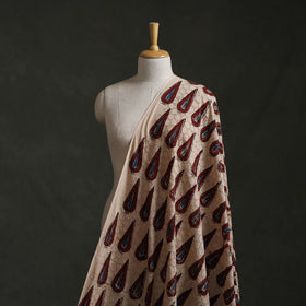 Hakoba Hand Block Ajrakh Print Natural Dyed Cotton Fabric 24