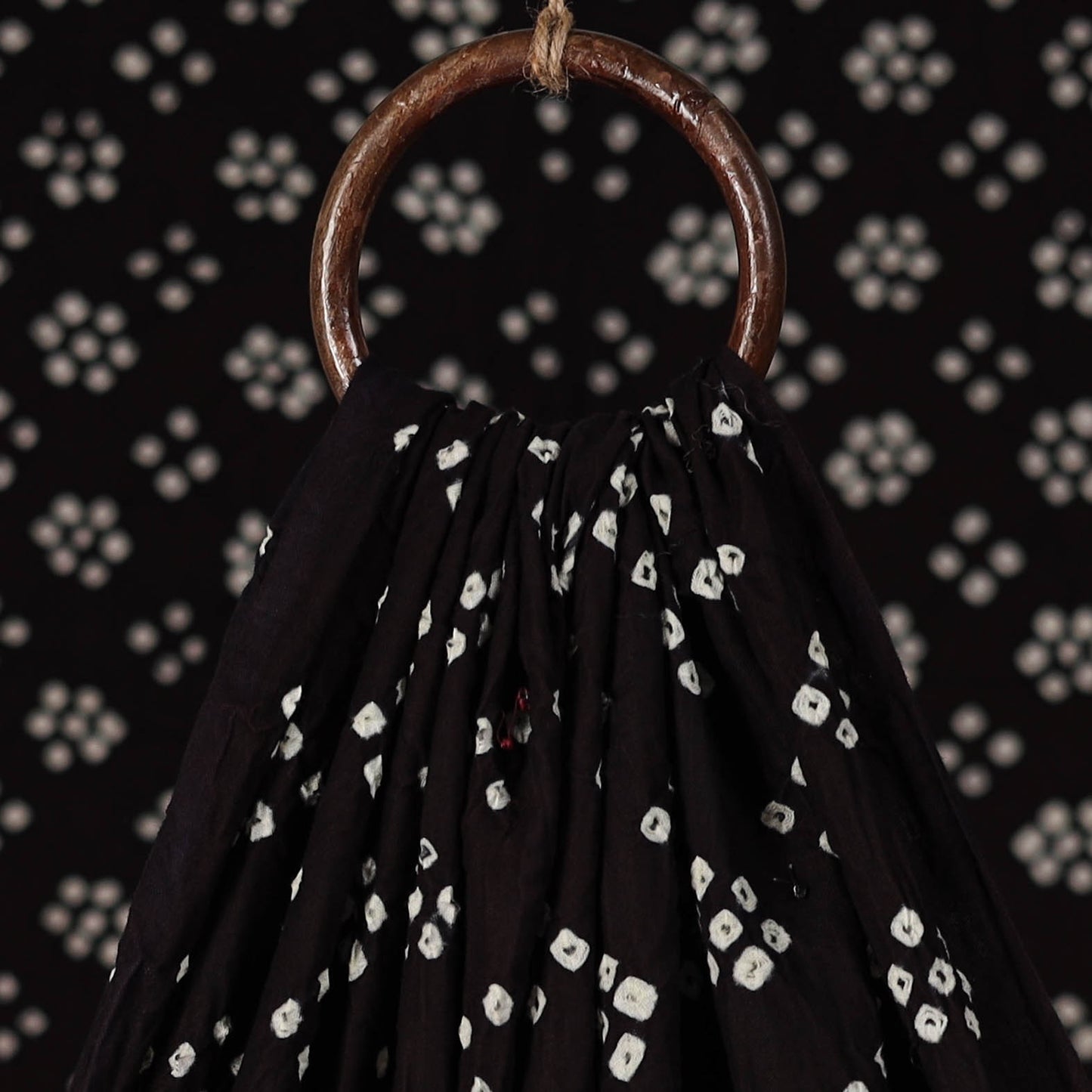 Kutch Bandhani Tie-Dye Cotton Fabric 25