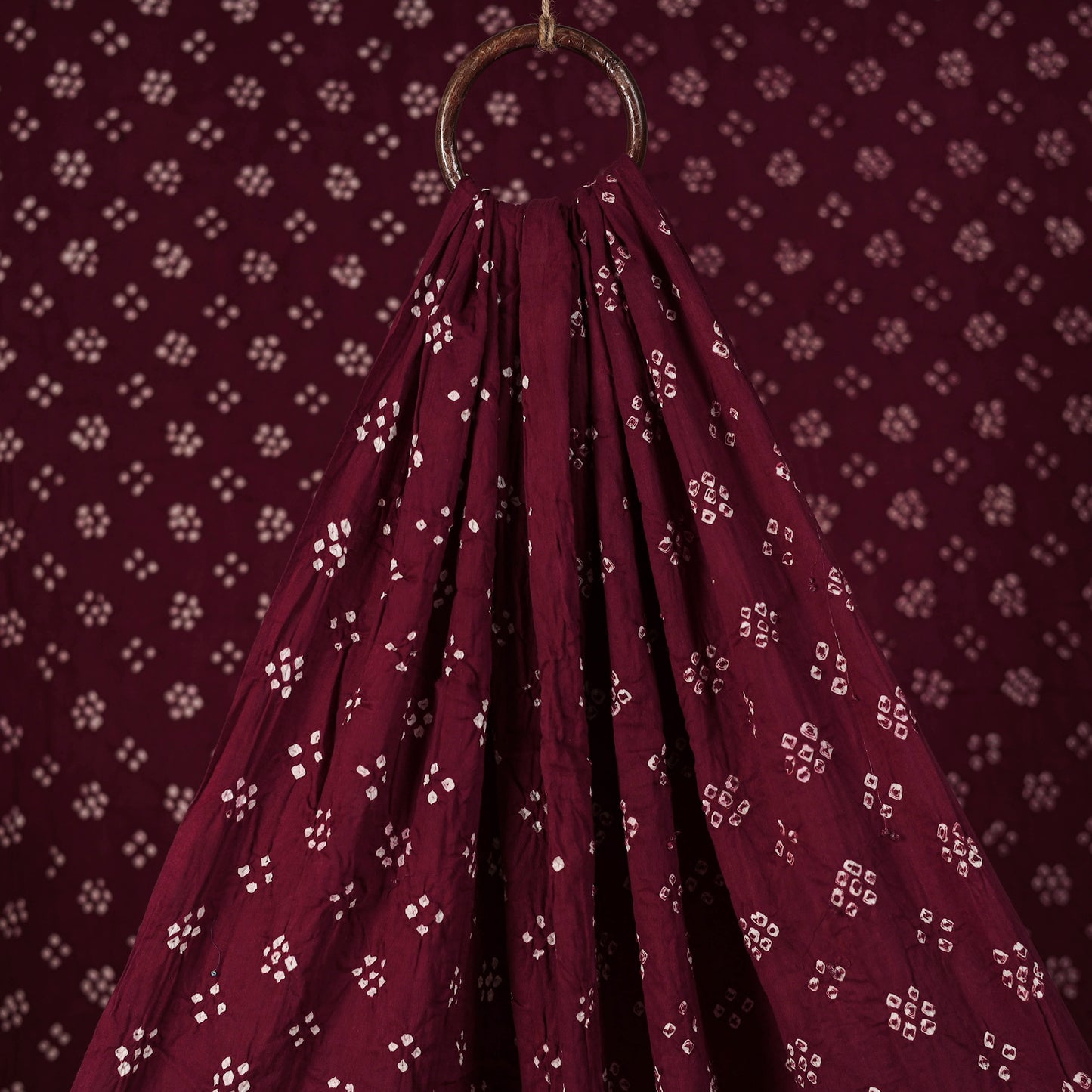 Kutch Bandhani Tie-Dye Cotton Fabric 29