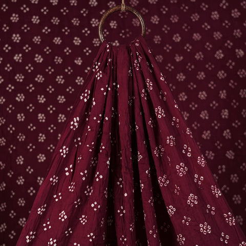 Kutch Bandhani Tie-Dye Cotton Fabric 29