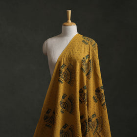 Hakoba Hand Block Ajrakh Print Natural Dyed Cotton Fabric 34