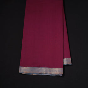 Handloom Mangalagiri Cotton Fabric with Nizam Zari Border 04