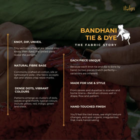 Kutch Bandhani Tie-Dye Cotton Fabric 22
