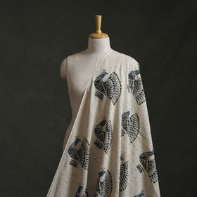 Hakoba Hand Block Ajrakh Print Natural Dyed Cotton Fabric 39