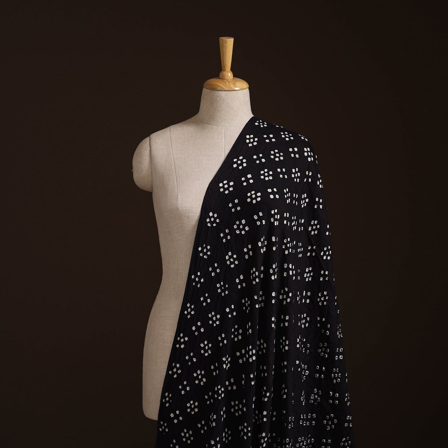 Kutch Bandhani Tie-Dye Cotton Fabric 25