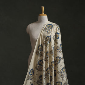 Hakoba Hand Block Ajrakh Print Natural Dyed Cotton Fabric 41