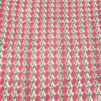 Pink - Sanganeri Reversible Double Soft Cotton Quilt/Blanket 37