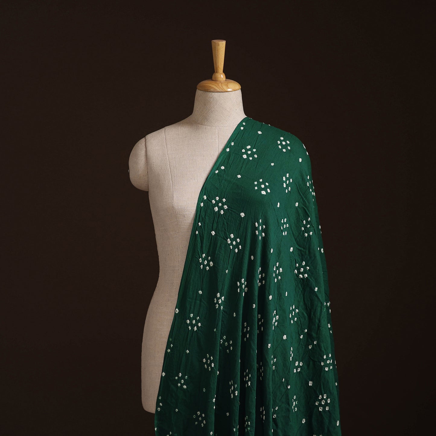 Kutch Bandhani Tie-Dye Cotton Fabric 21