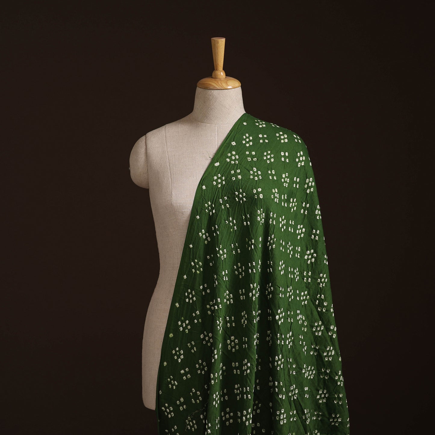 Kutch Bandhani Tie-Dye Cotton Fabric 17