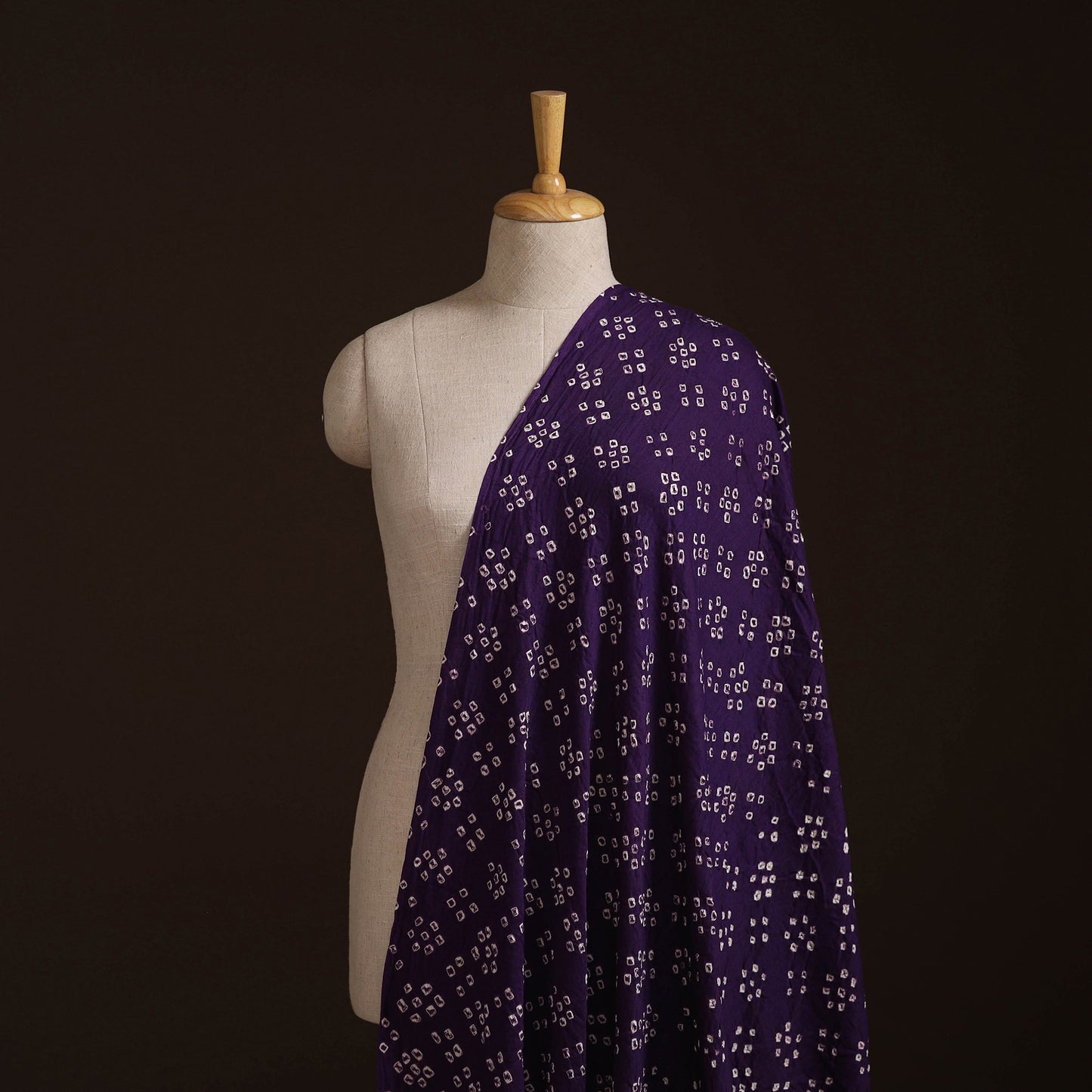 Kutch Bandhani Tie-Dye Cotton Fabric 15