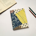 Multicolor Patchwork Fabric Cover Handmade Paper Notebook