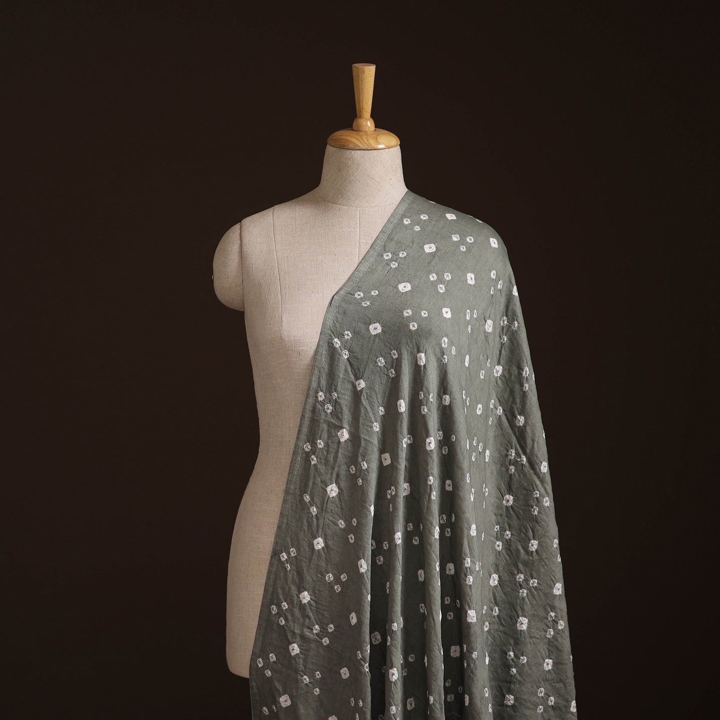 Kutch Bandhani Tie-Dye Cotton Fabric 13