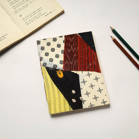 Buy Patchwork Fabric Cover Handmade Paper Notebook