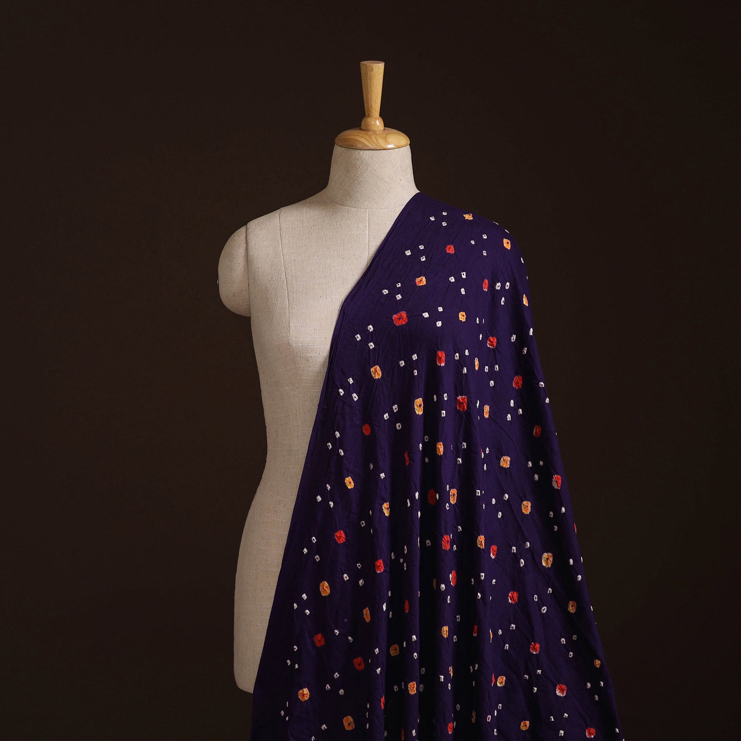 Kutch Bandhani Tie-Dye Cotton Fabric 10