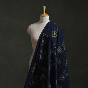 Hakoba Hand Block Ajrakh Print Natural Dyed Cotton Fabric 55