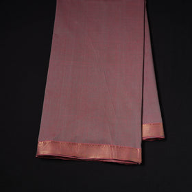 Handloom Mangalagiri Cotton Fabric with Nizam Zari Border 11
