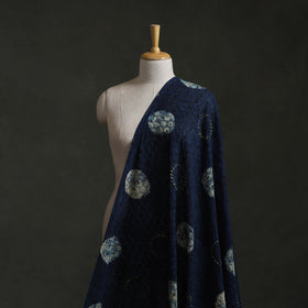 Hakoba Hand Block Ajrakh Print Natural Dyed Cotton Fabric 57